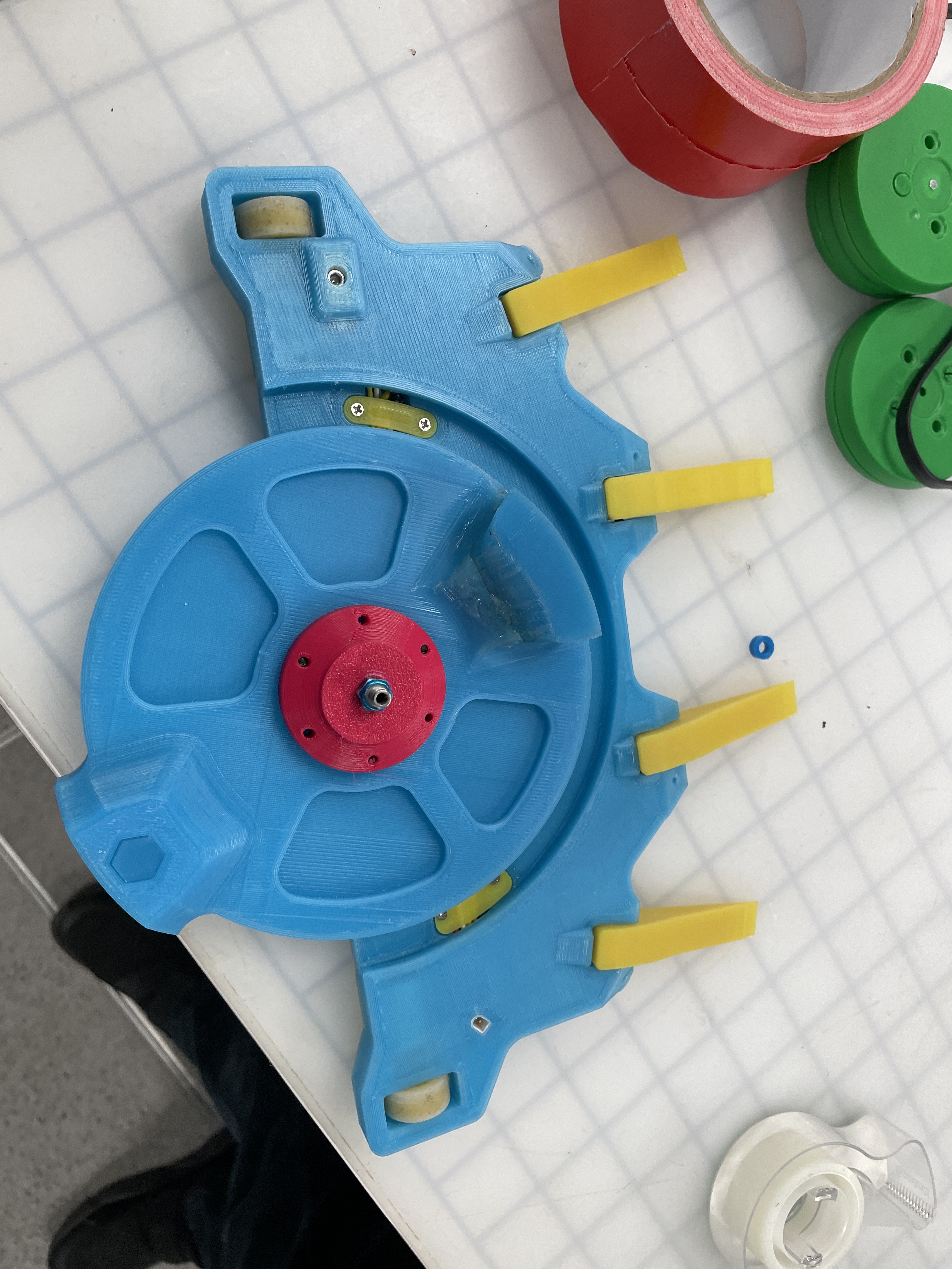 Combat robotics assembly