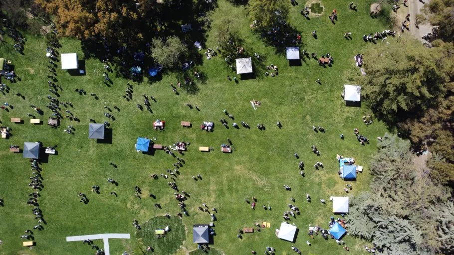 Aerial drone platform