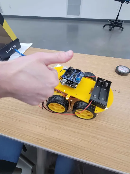Mini bot workshop moment